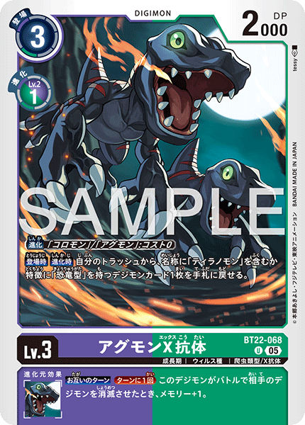 BT22-068Agumon (X Antibody)