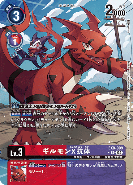 EX8-009Guilmon (X Antibody)