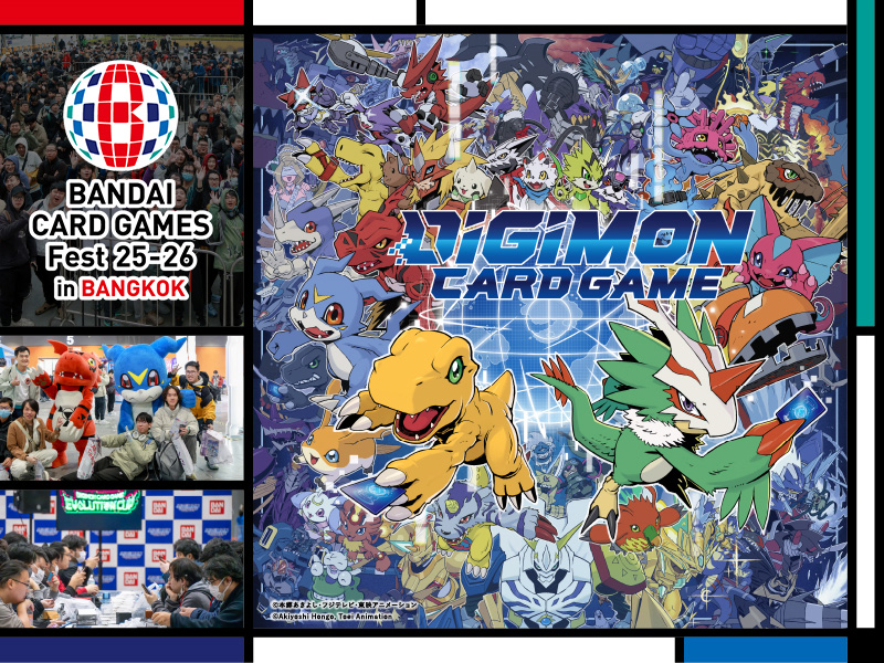 BANDAI CARD GAMES Fest 25-26 in BANGKOK