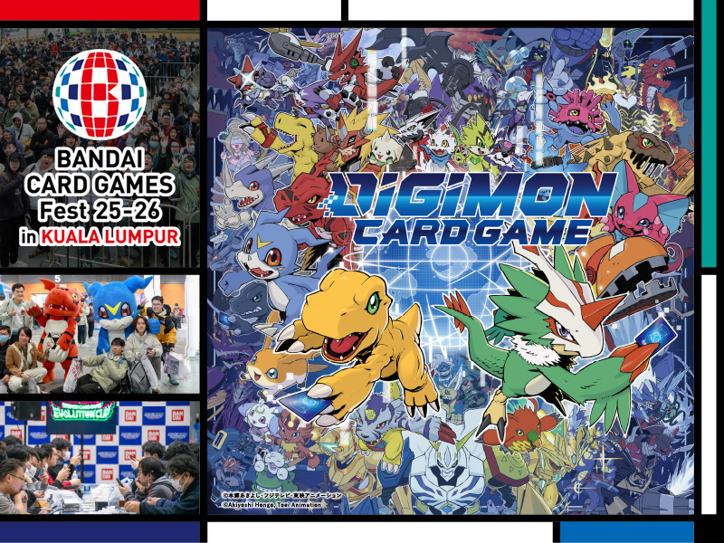 BANDAI CARD GAMES Fest 25-26 in KUALA LUMPUR
