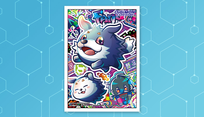 DIGIMON CARD GAME DC-1 GP Sleeve Ver.2