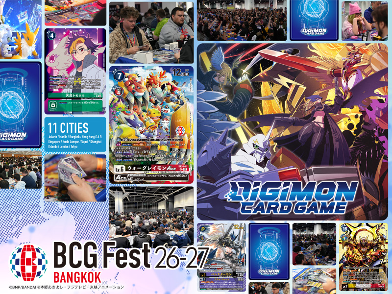 BANDAI CARD GAMES Fest 26-27 in BANGKOK