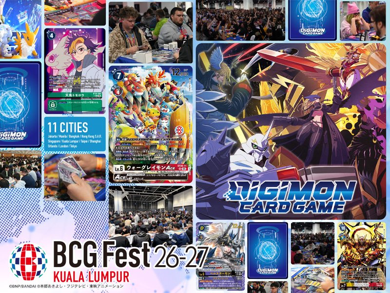 BANDAI CARD GAMES Fest 26-27 in KUALA LUMPUR