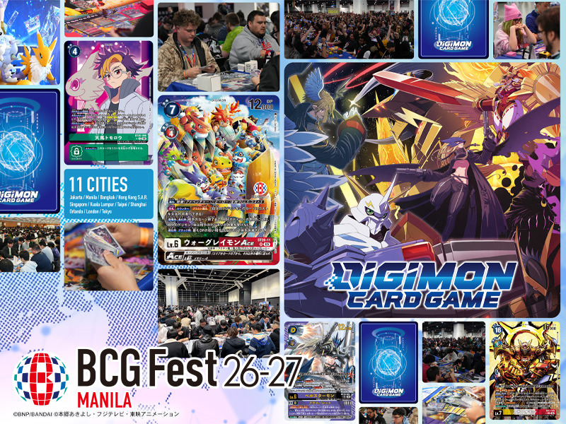 BANDAI CARD GAMES Fest 26-27 in MANILA