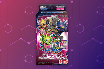 “DIGIMON CARD GAME DIGIMON BEATBREAK [ST-23]” has been released!