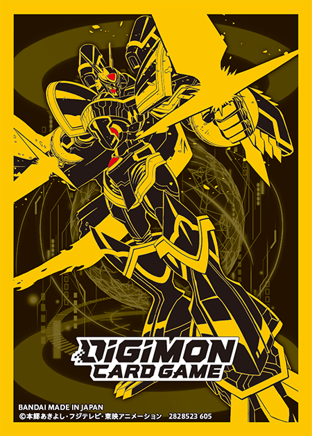 DIGIMON CARD GAME OFFICIAL CARD SLEEVE Ver. Alphamon