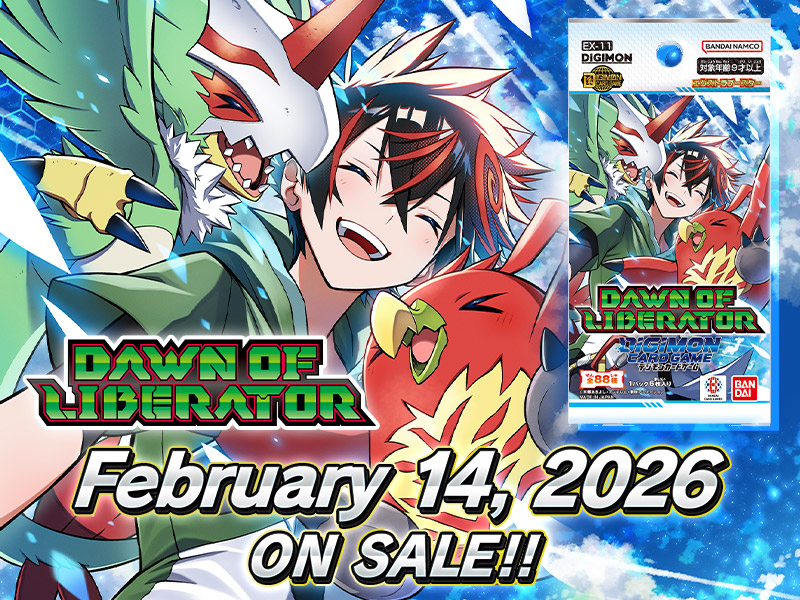 DIGIMON CARD GAME EXTRA BOOSTER DAWN OF LIBERATOR [EX-11]