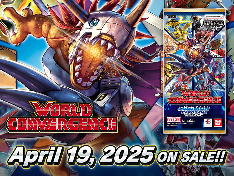 DIGIMON CARD GAME WORLD CONVERGENCE [BT-21]