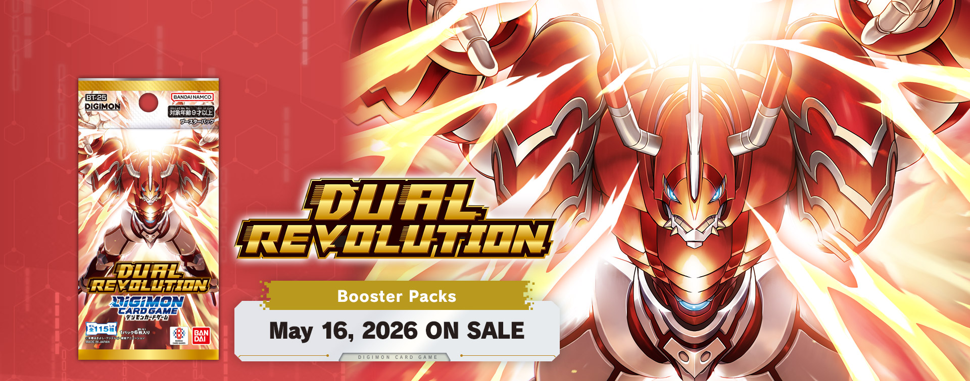 DIGIMON CARD GAME DUAL REVOLUTION [BT-25]