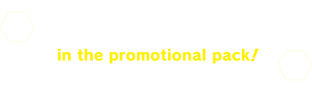 1 of 6 card types included in the promotional pack!