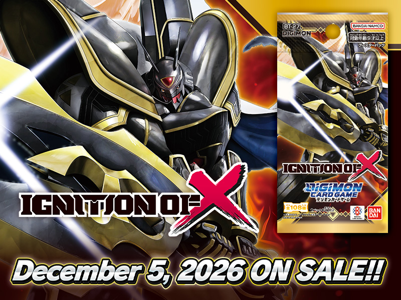 Booster Packs DIGIMON CARD GAME BOOSTER IGNITION OF X [BT-27]