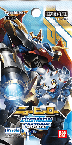 DIGIMON CARD GAME BOOSTER NEW HERO [BT-08]